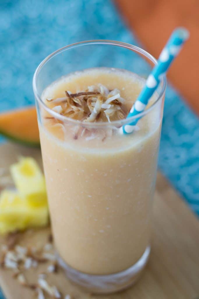 Creamy Cantaloupe Smoothie Recipe