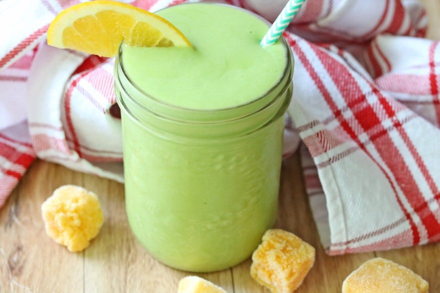 Tropical Green Protein Smoothie