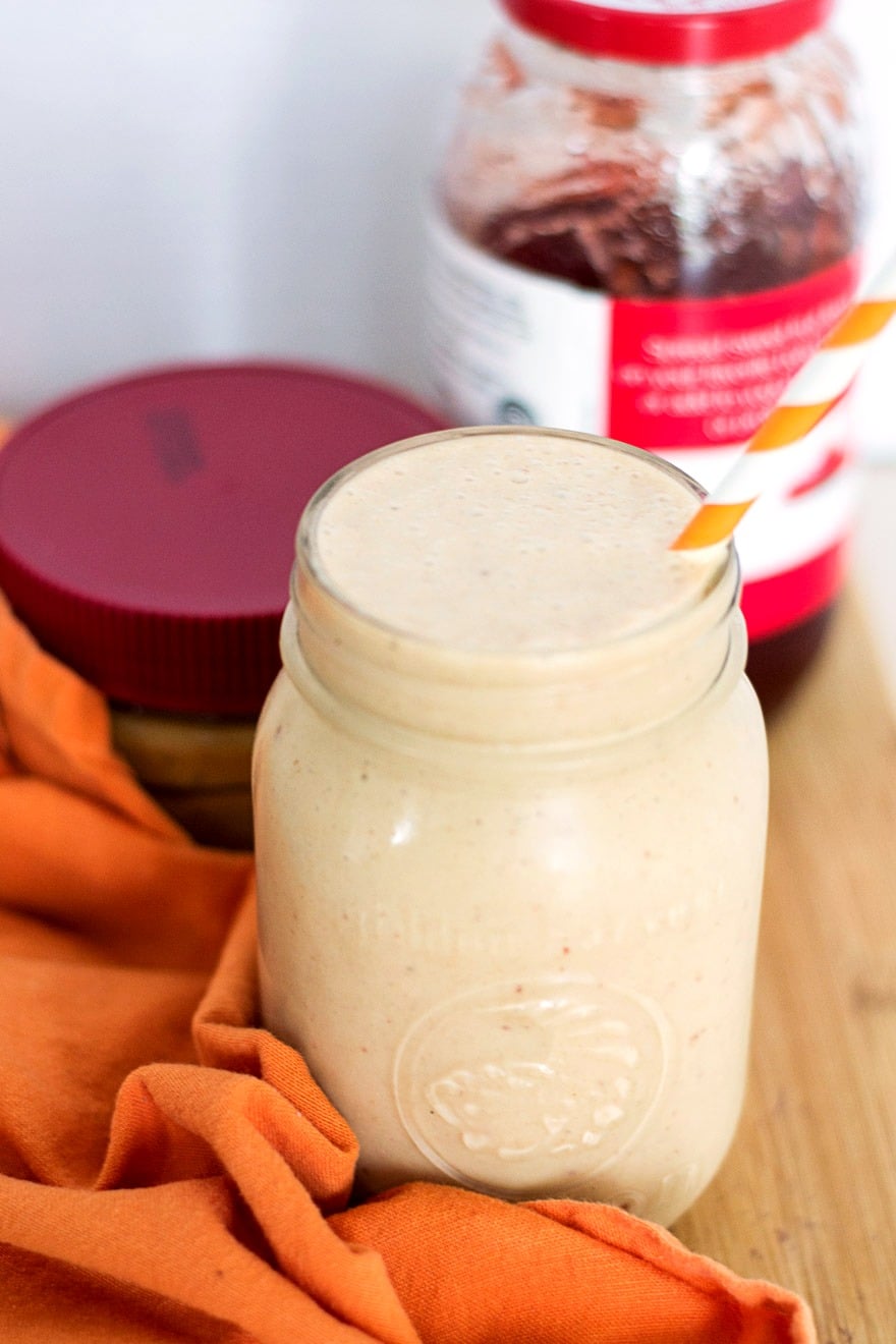 Banana Peanut Butter Jelly Smoothie Recipe