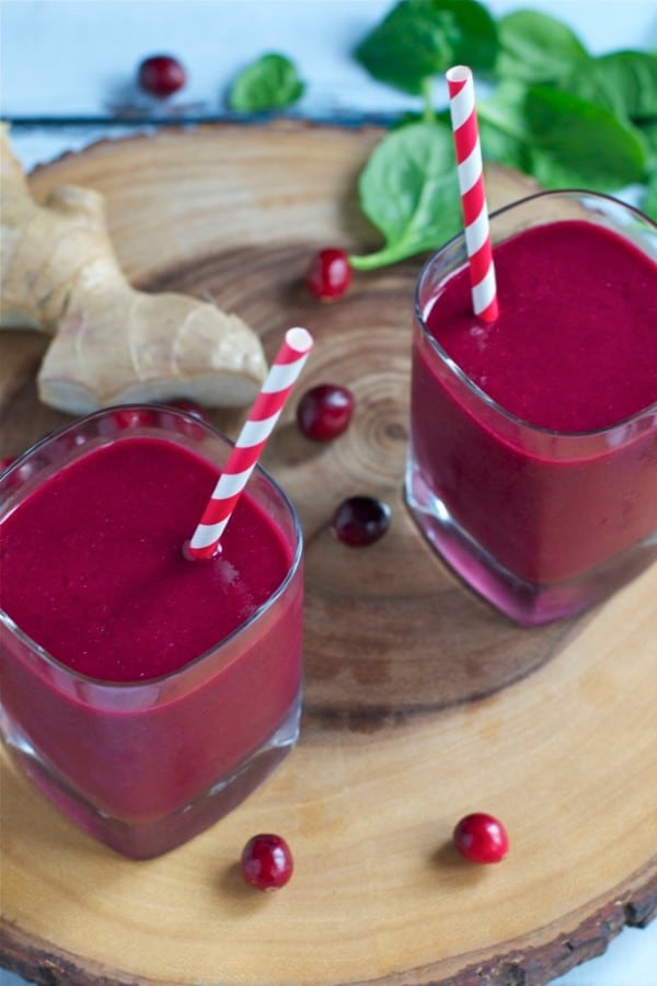 cranberry beet smoothie