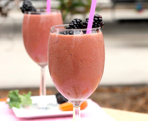 veggie berry smoothie