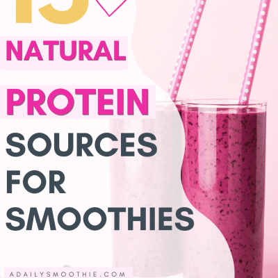 15 Best Protein Sources for Smoothies